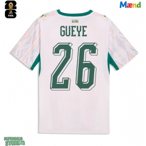 Senegal Pape Gueye #26 Replika Hjemmebanetrøje VM 2026 Kortærmet